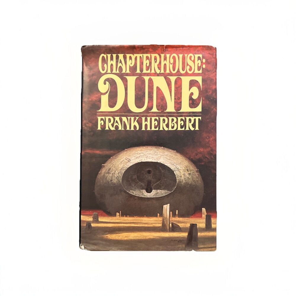 Chapterhouse Dune by Frank Herbert First Edition 1985 Hardcover Dust Jacket